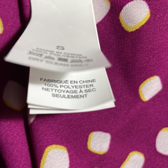 Kate Spade blouse (with flaw) size small, NWOT - Picture 7 of 10